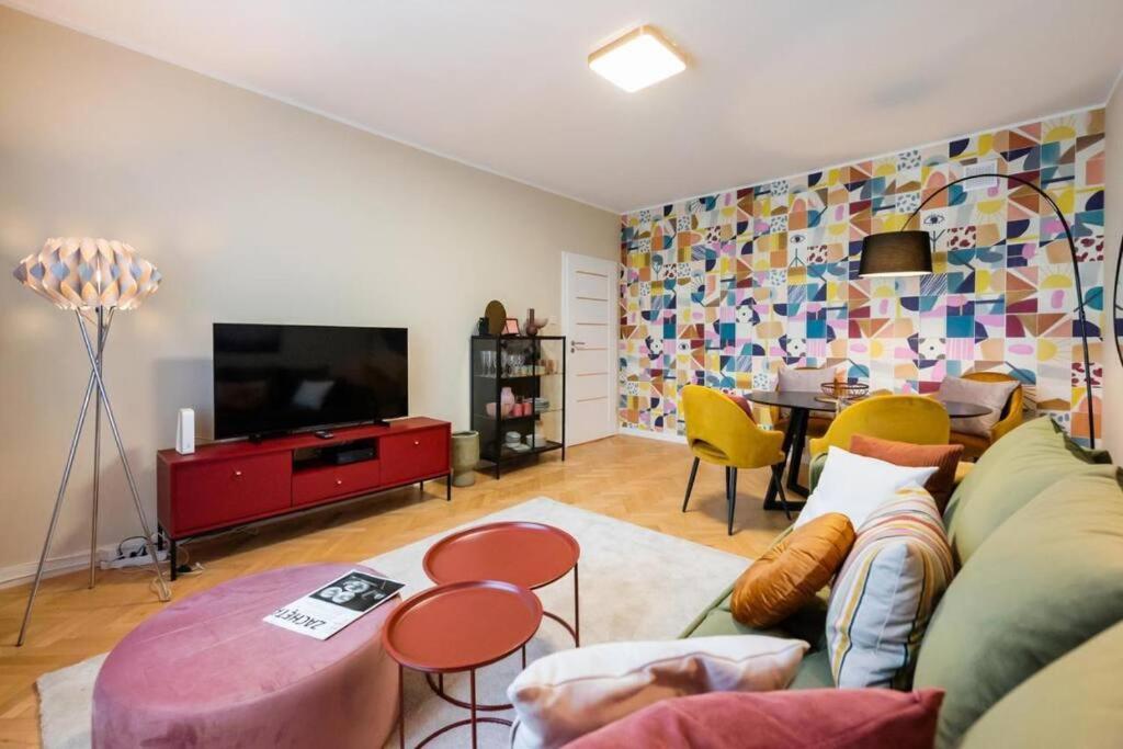 Eclectic City Apartment Near Old Town Varšava Exteriér fotografie